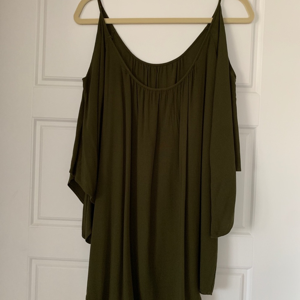 Olive green tunic